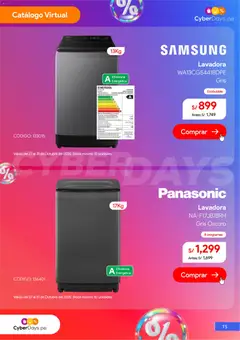 Vista previa de Cyber Days de la tienda Hiraoka válido desde 27/10/2025 | Página : 16