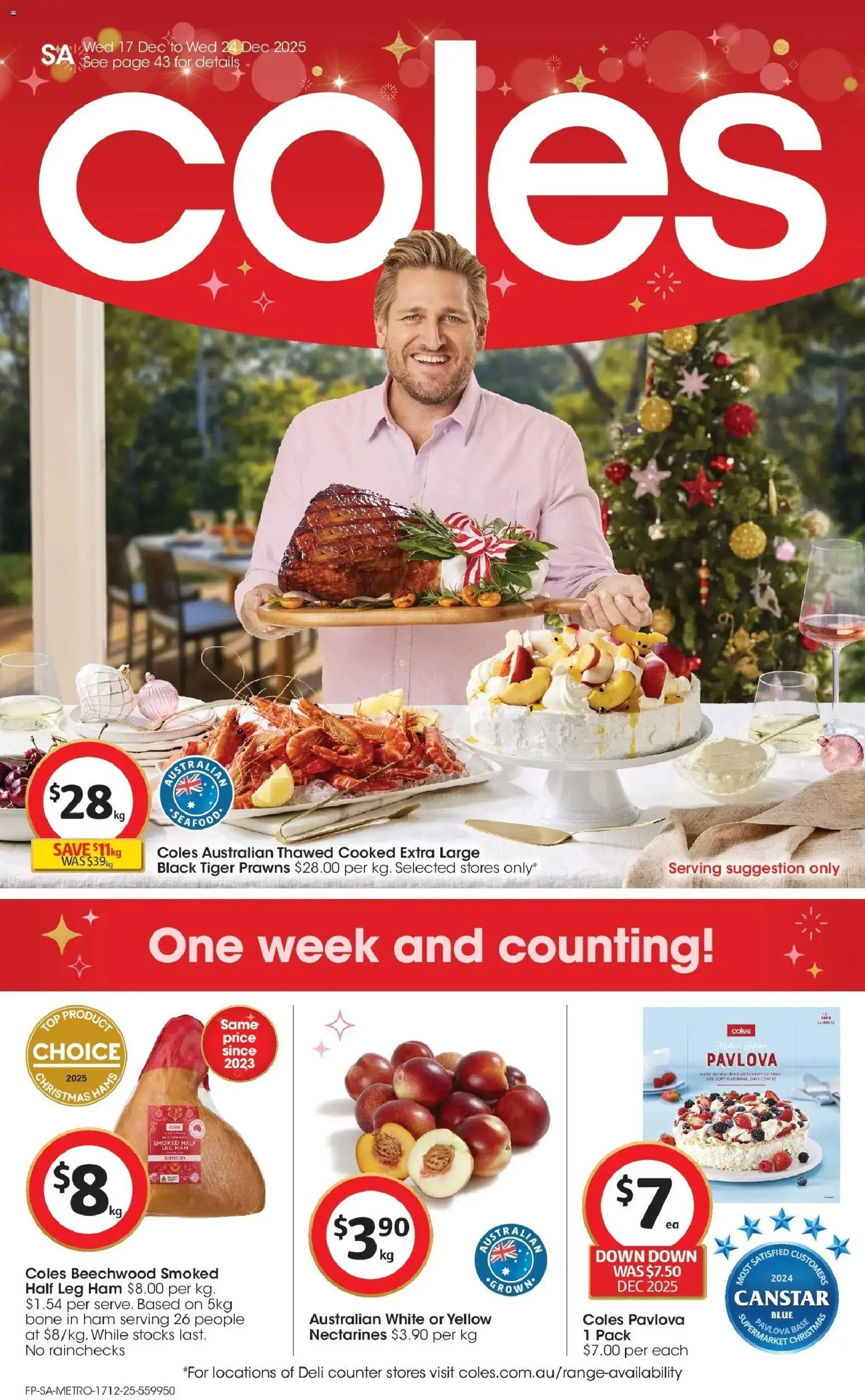 Preview of catalogue Catalogue SA from shop Coles valid 17/12/2025