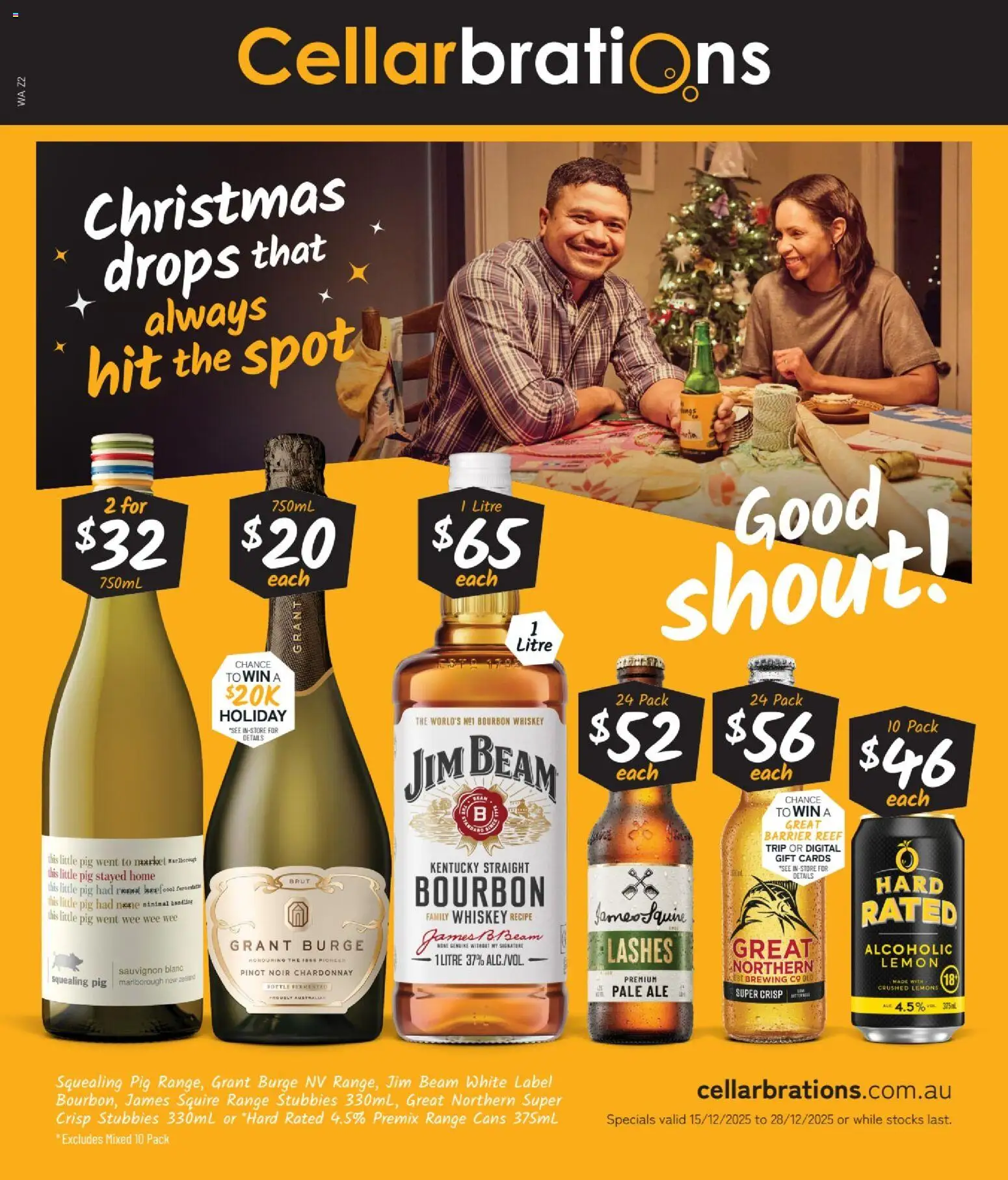 Preview of catalogue Catalogue Albany, Australind, Boddington from shop Cellarbrations valid 15/12/2025