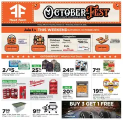Ad Preview of Mills Fleet Farm Weekly Ad from 10/23/2025
