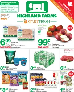 Preview of leaflet Weekly flyer / circulaire from shop Highland Farms is valid from Oct 30, 2025
