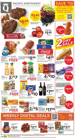 Ad Preview of QFC Weekly Ad - WA from 10/22/2025