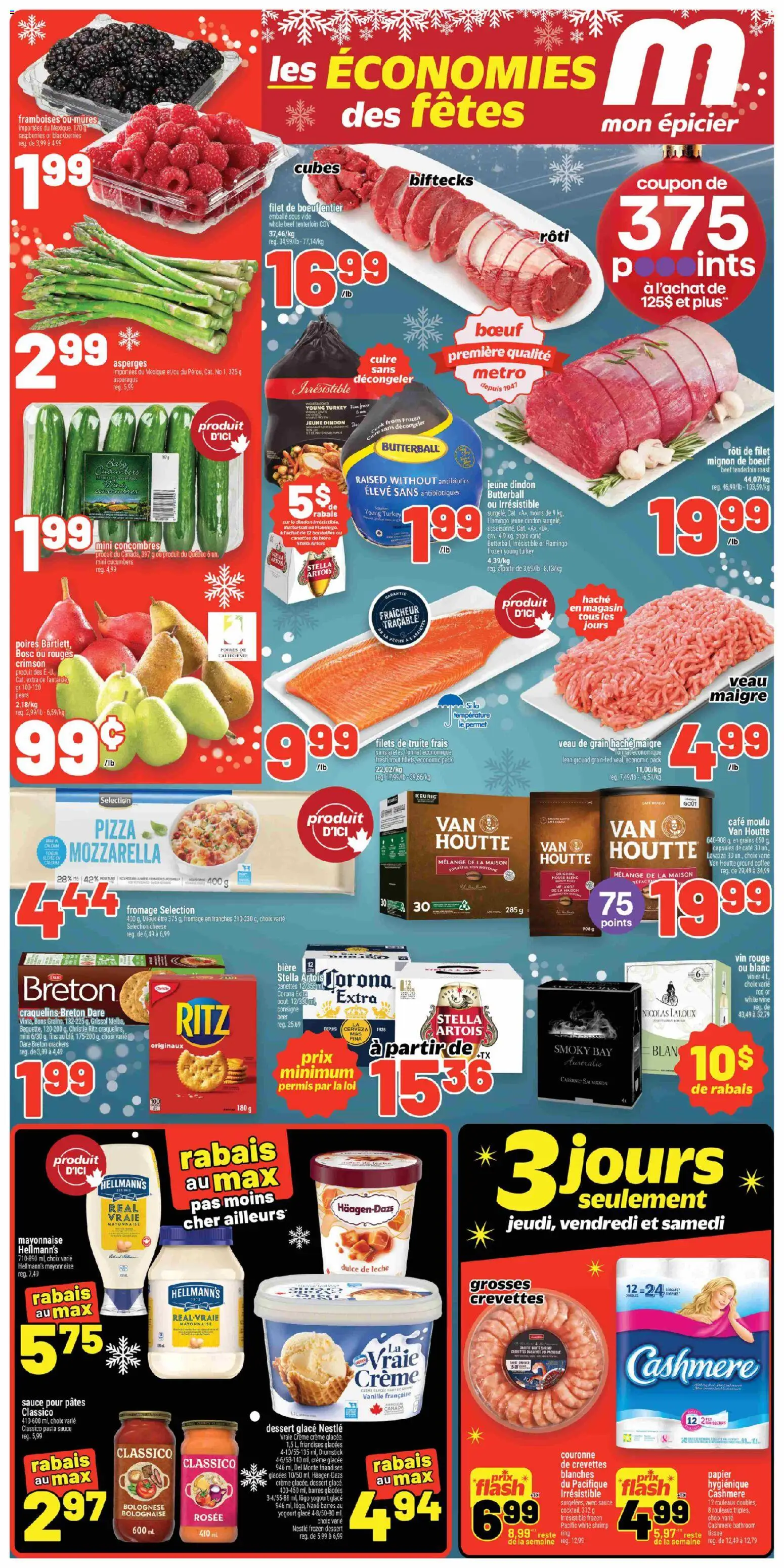 Preview of leaflet Weekly flyer / circulaire from shop Metro is valid from Dec 11, 2025