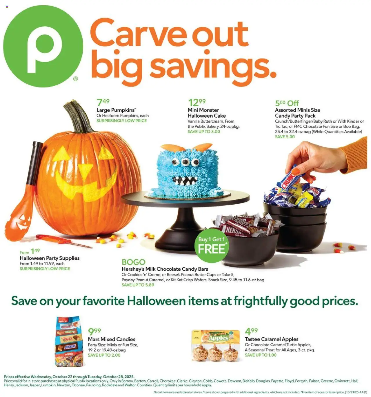 Publix Weekly ad from (10/22/2025) - Ad this week, Flyer - Page number 1