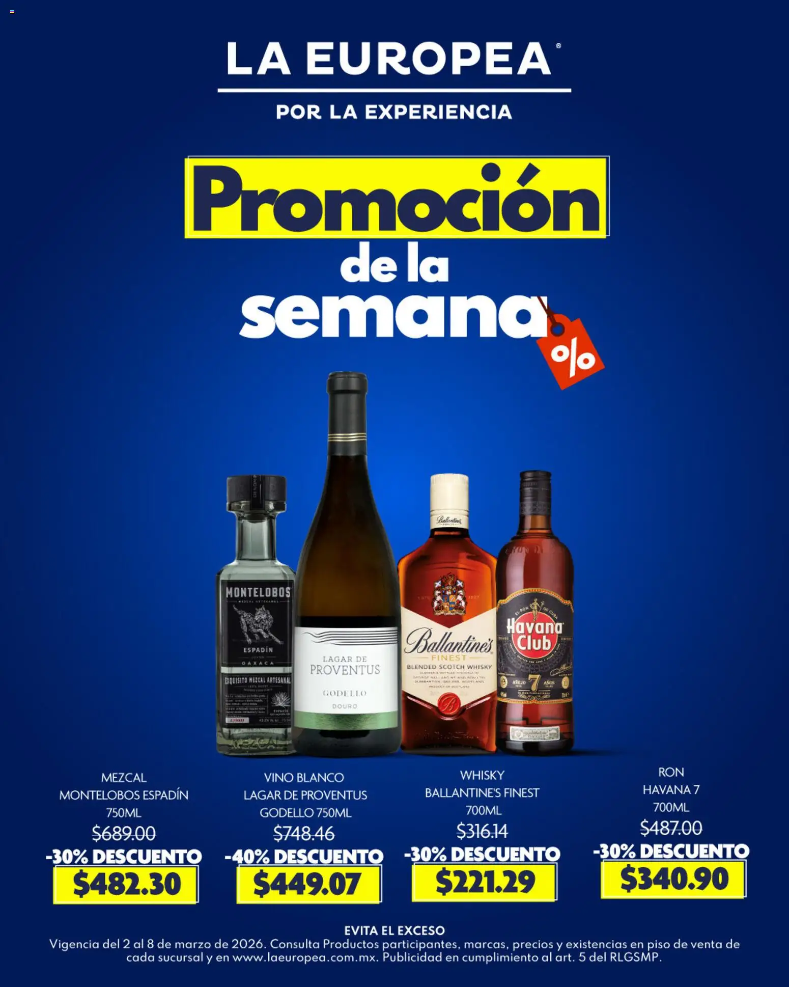 Vista previa las ofertas de la tienda La Europea - La Europea catálogo Promoción desde el 02/03/2026 