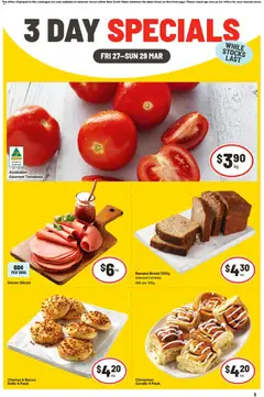 Preview of catalogue IGA 3 Day Specials NSW from shop IGA valid 27/03/2026