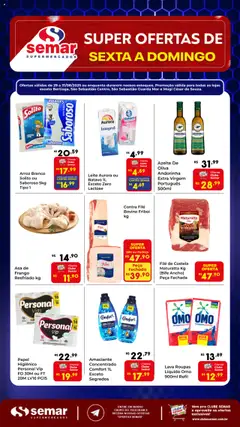 Pré-Visualização do folheto "Ofertas da semana" da loja Semar Supermercado válido a partir de 29/08/2025