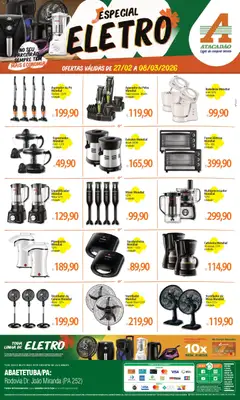 Pré-Visualização do folheto "Atacadão ofertas - PA" da loja Atacadão válido a partir de 27/02/2026