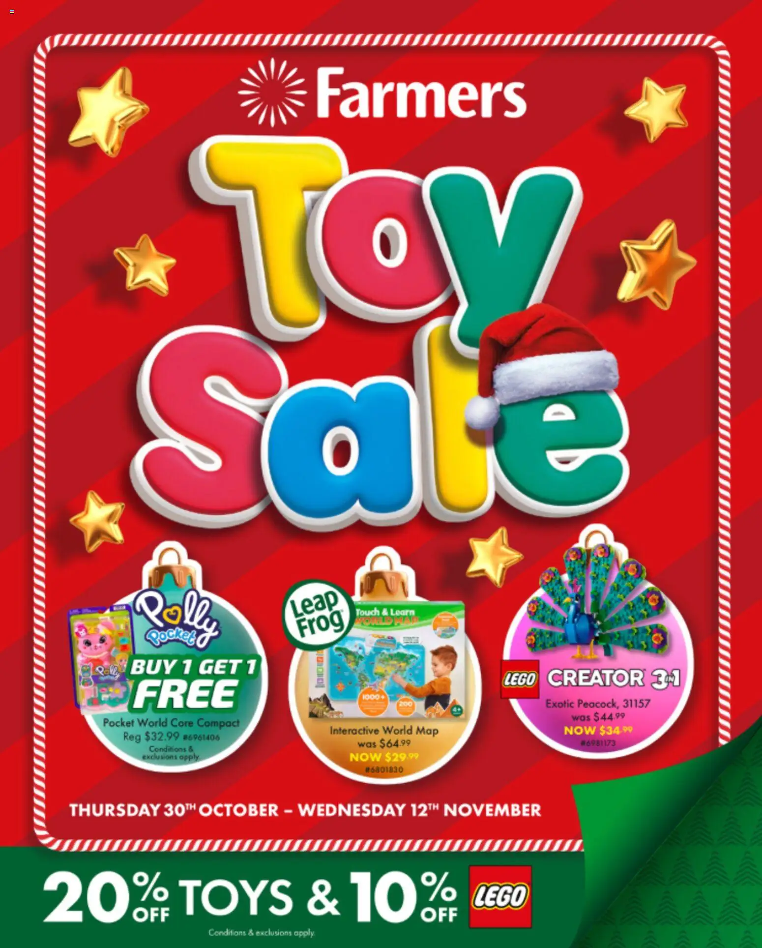 Preview of catalogue Toy Catalogue from shop Farmers valid 30 Oct 2025