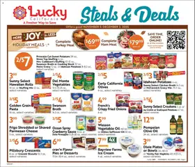 Ad Preview of Lucky Supermarkets Big Book of Savings from 11/05/2025