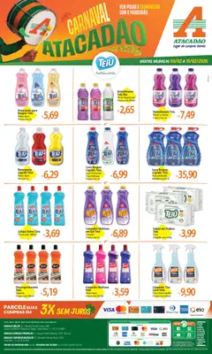 Pré-Visualização do folheto "Ofertas - SE" da loja Atacadão válido a partir de 09/02/2026