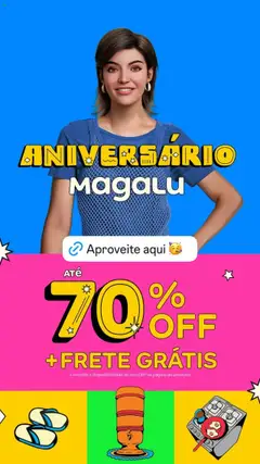 Pré-Visualização do folheto "Promoções" da loja Magazine Luiza válido a partir de 19/09/2025