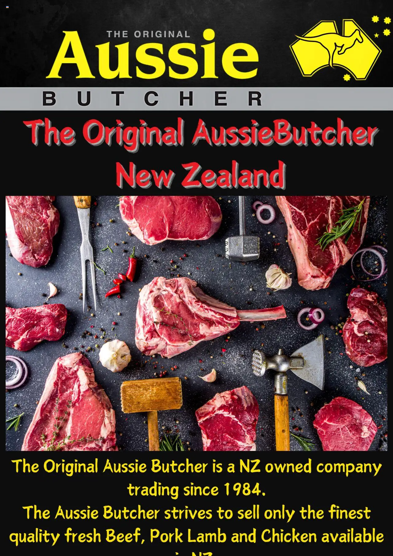Catalogue Aussie Butcher catalogue valid from 8 Sept 2025 - page 1