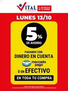 Vista previa del folleto de la tienda Vital válido desde el 13/10/2025 