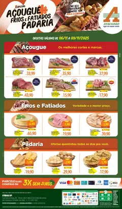 Pré-Visualização do folheto "Ofertas - SP" da loja Atacadão válido a partir de 06/11/2025