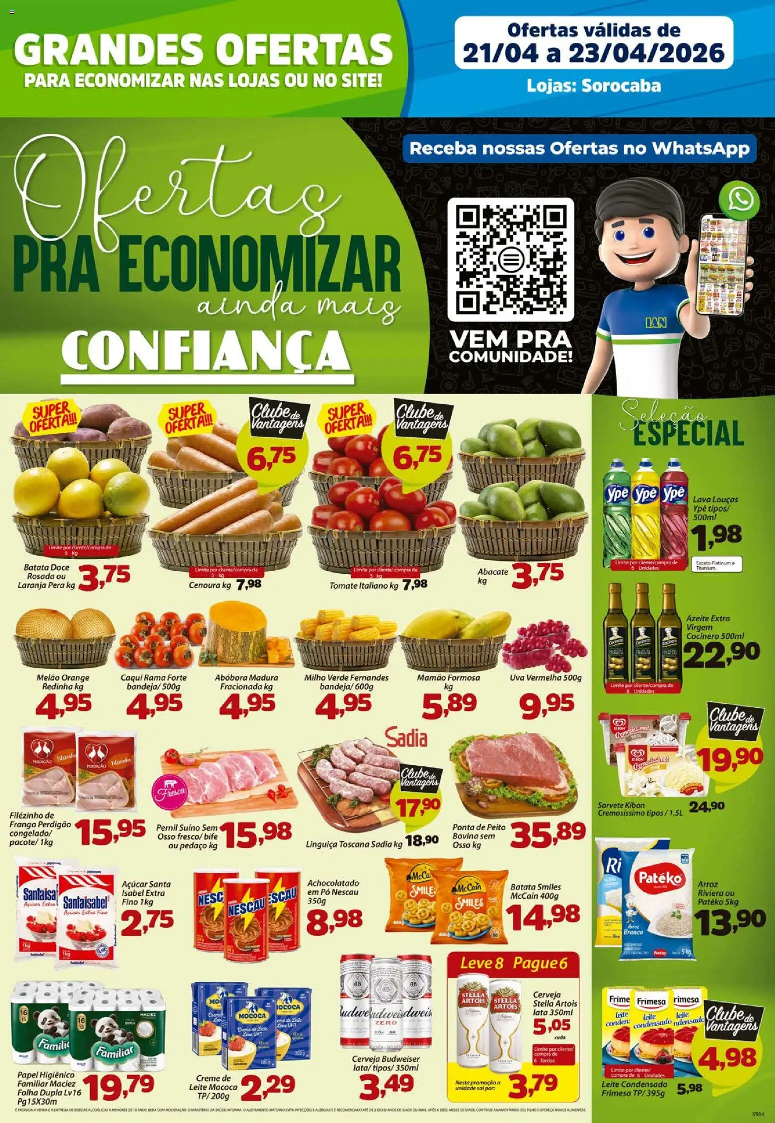 Pré-Visualização do folheto "Confiança - Ofertas da semana" da loja Confiança válido a partir de 21/04/2026