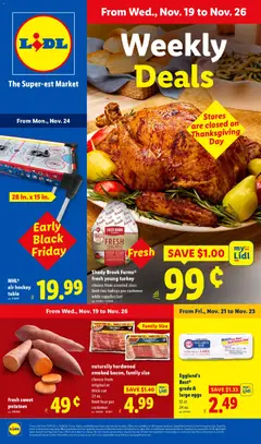 Ad Preview of Lidl Early Black Friday from 11/19/2025