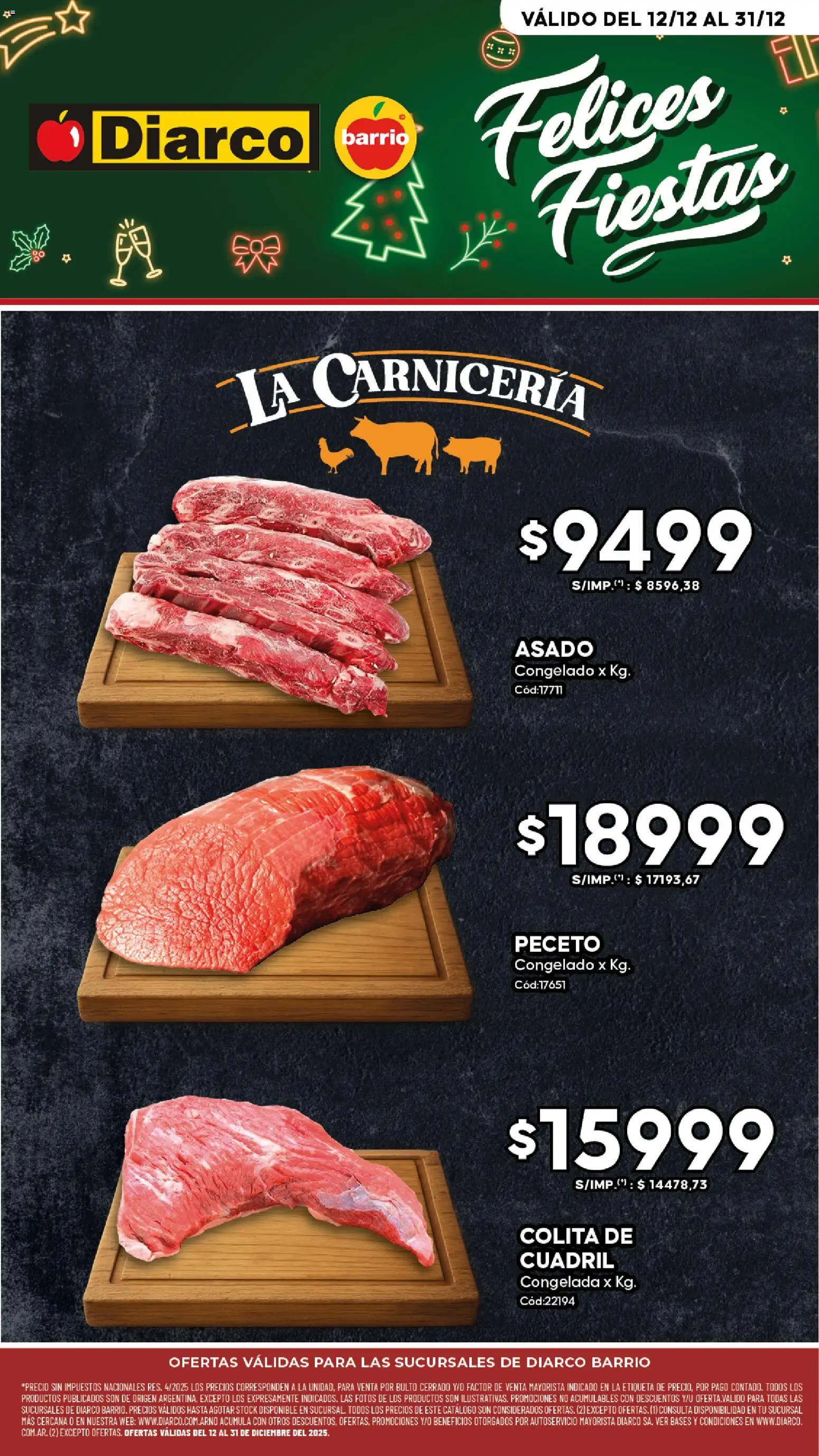 Vista previa del folleto de la tienda Diarco válido desde el 12/12/2025 