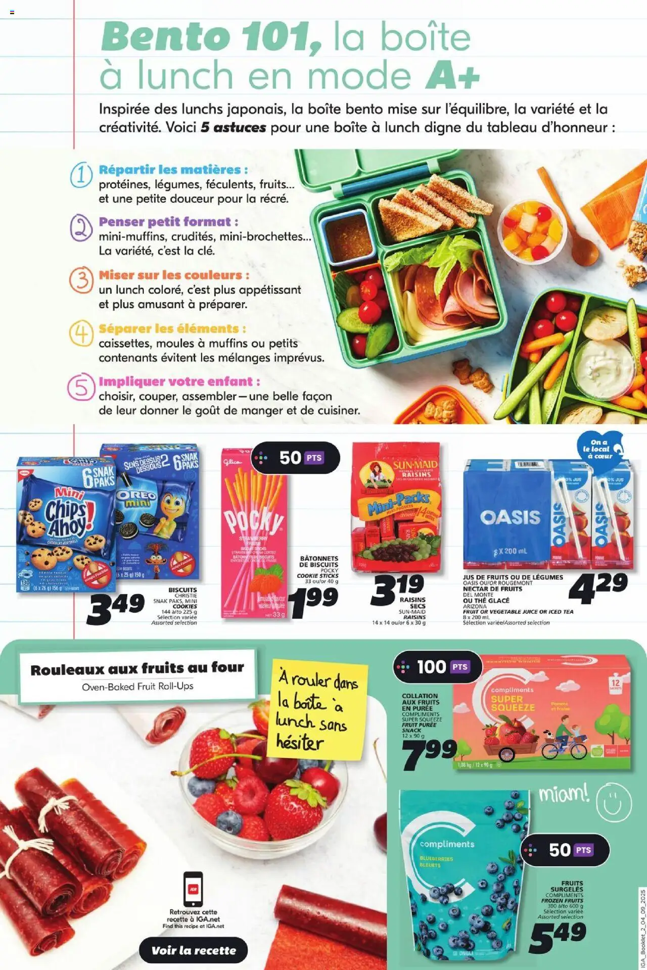 IGA flyer valid from Sep 04, 2025 - page number 1