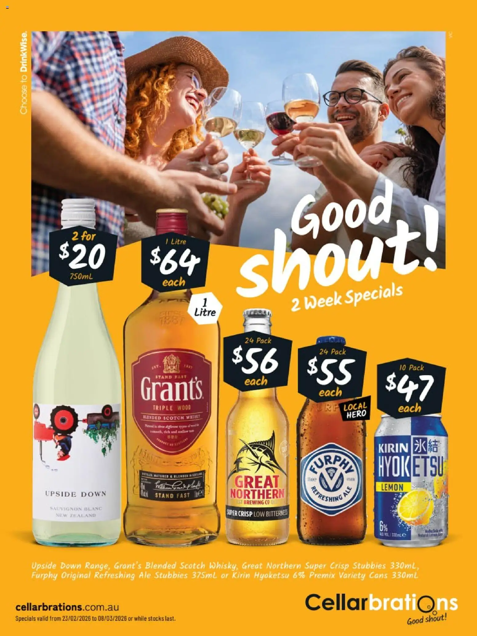 Preview of catalogue Catalogue VIC from shop Cellarbrations valid 23/02/2026