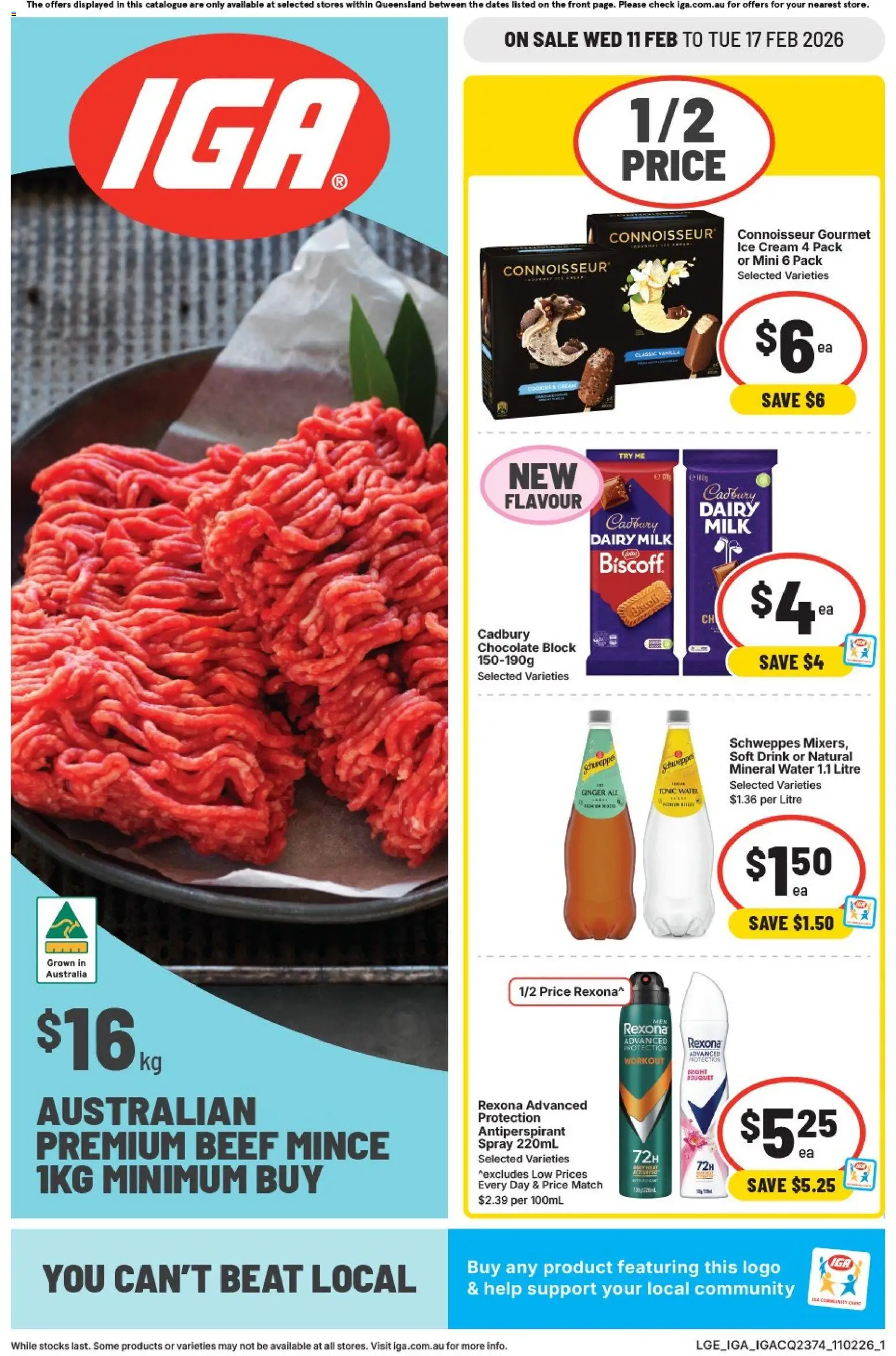 Preview of catalogue Catalogue QLD from shop IGA valid 11/02/2026
