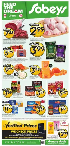 Un aperçu du dépliant Weekly Flyer - NS du magasin Sobeys est valide à partir 8 janv. 2026
