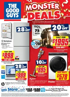 Preview of catalogue Catalogue from shop The Good Guys valid 22/10/2025