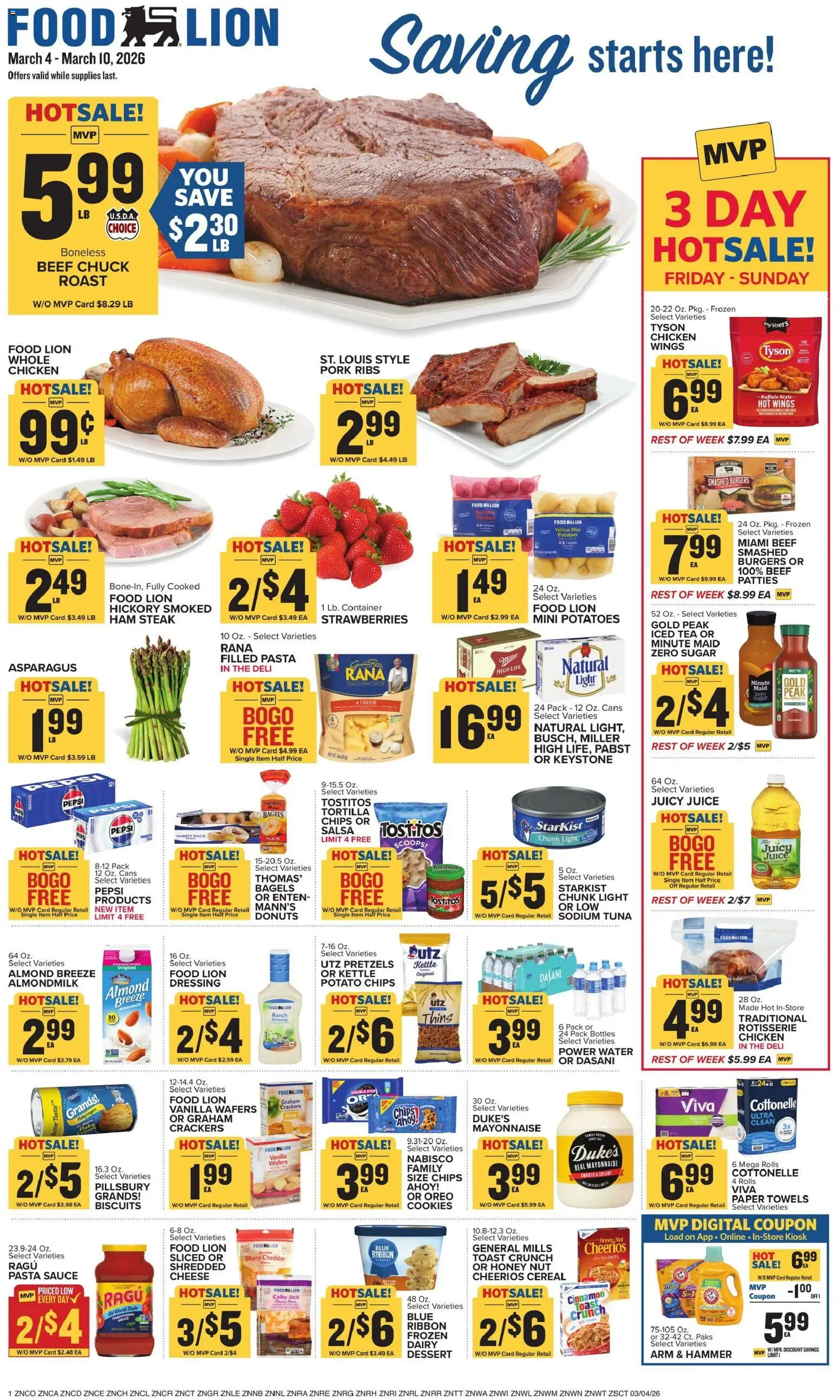 Ad Preview of Food Lion Food Lion Weekly Ad from 03/04/2026
