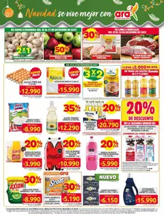 Vista previa del prospecto Ahorra con precios bajos y ofertas en la canasta familiar | ara del almacen Ara válida del 18/12/2025 al 24/12/2025