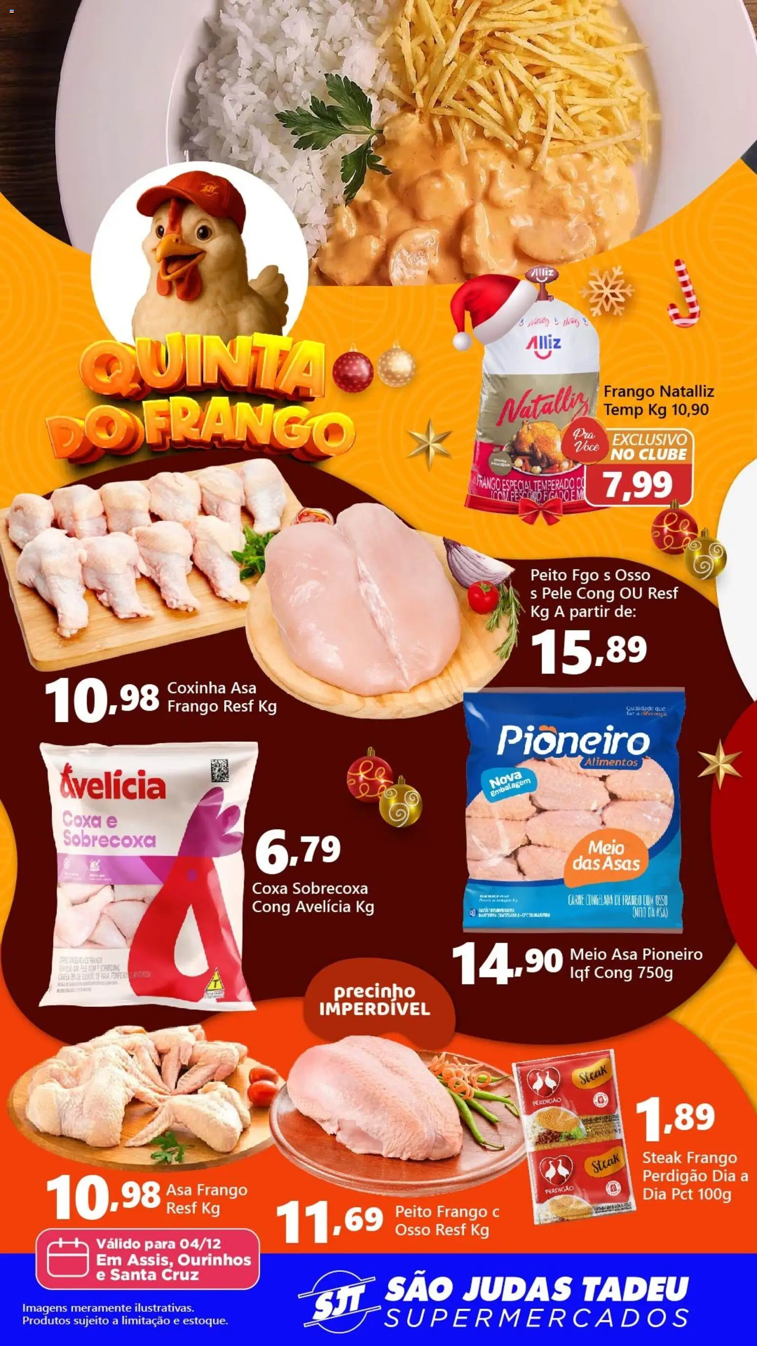 Pré-Visualização do folheto "Ofertas da semana" da loja São Judas Tadeu válido a partir de 04/12/2025