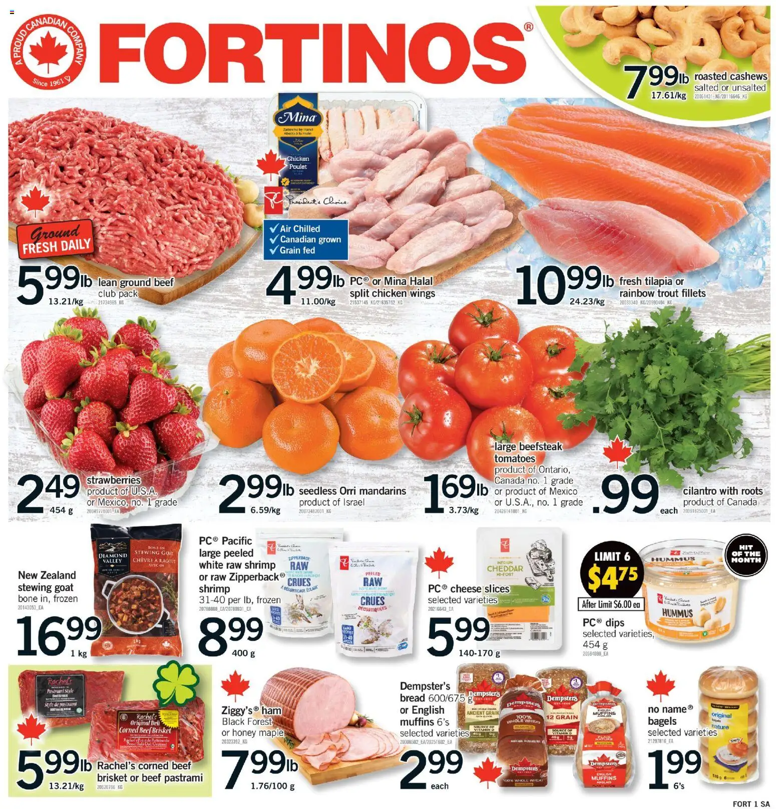 Preview of leaflet Fortinos weekly flyer - Brampton from shop Fortinos is valid from Mar 12, 2026