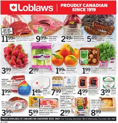 Un aperçu du dépliant Weekly Flyer - ON du magasin Loblaws est valide à partir 18 déc. 2025