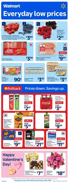 Preview of leaflet Weekly Flyer from shop Walmart is valid from Feb 12, 2026