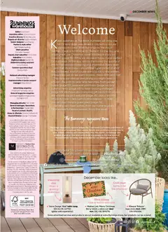 Preview of catalogue Bunnings Catalogue December from shop Bunnings Warehouse valid 01/12/2025 | Page: 5