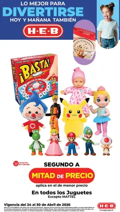Vista previa las ofertas de la tienda H-E-B - H-E-B folleto desde el 24/04/2026 