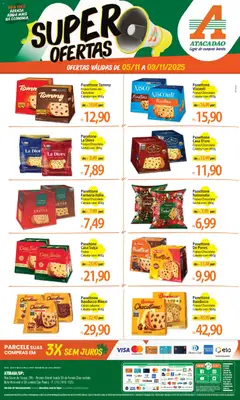 Pré-Visualização do folheto "Ofertas - SP" da loja Atacadão válido a partir de 05/11/2025