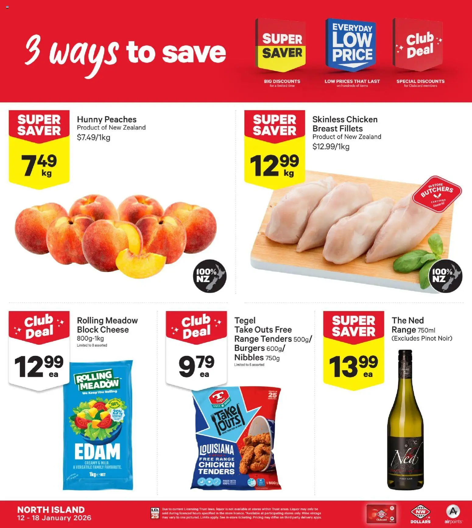 Preview of catalogue Catalogue from shop New World valid 12 Jan 2026