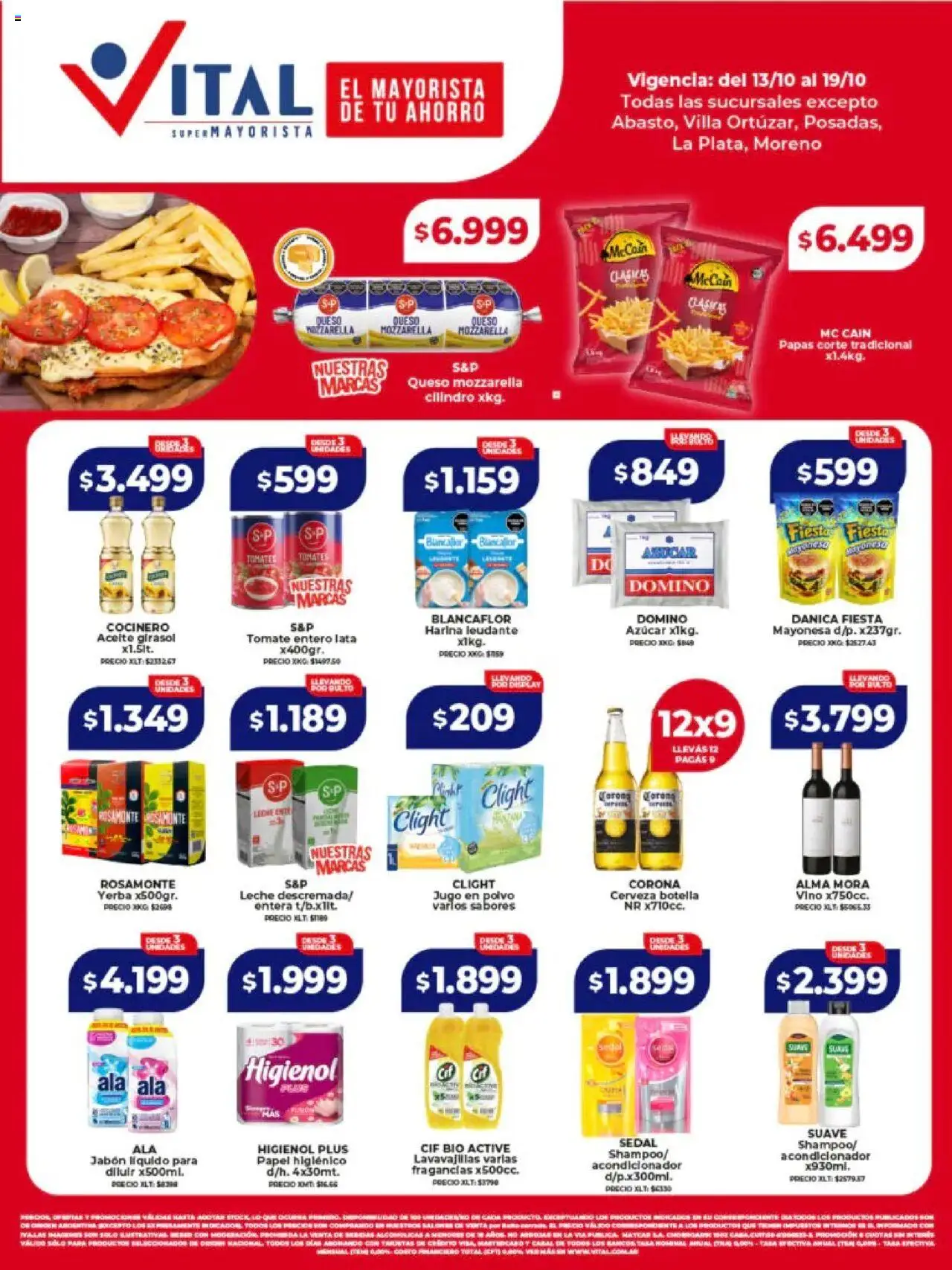 Vital Ofertas del 13/10/2025 >> Catálogo