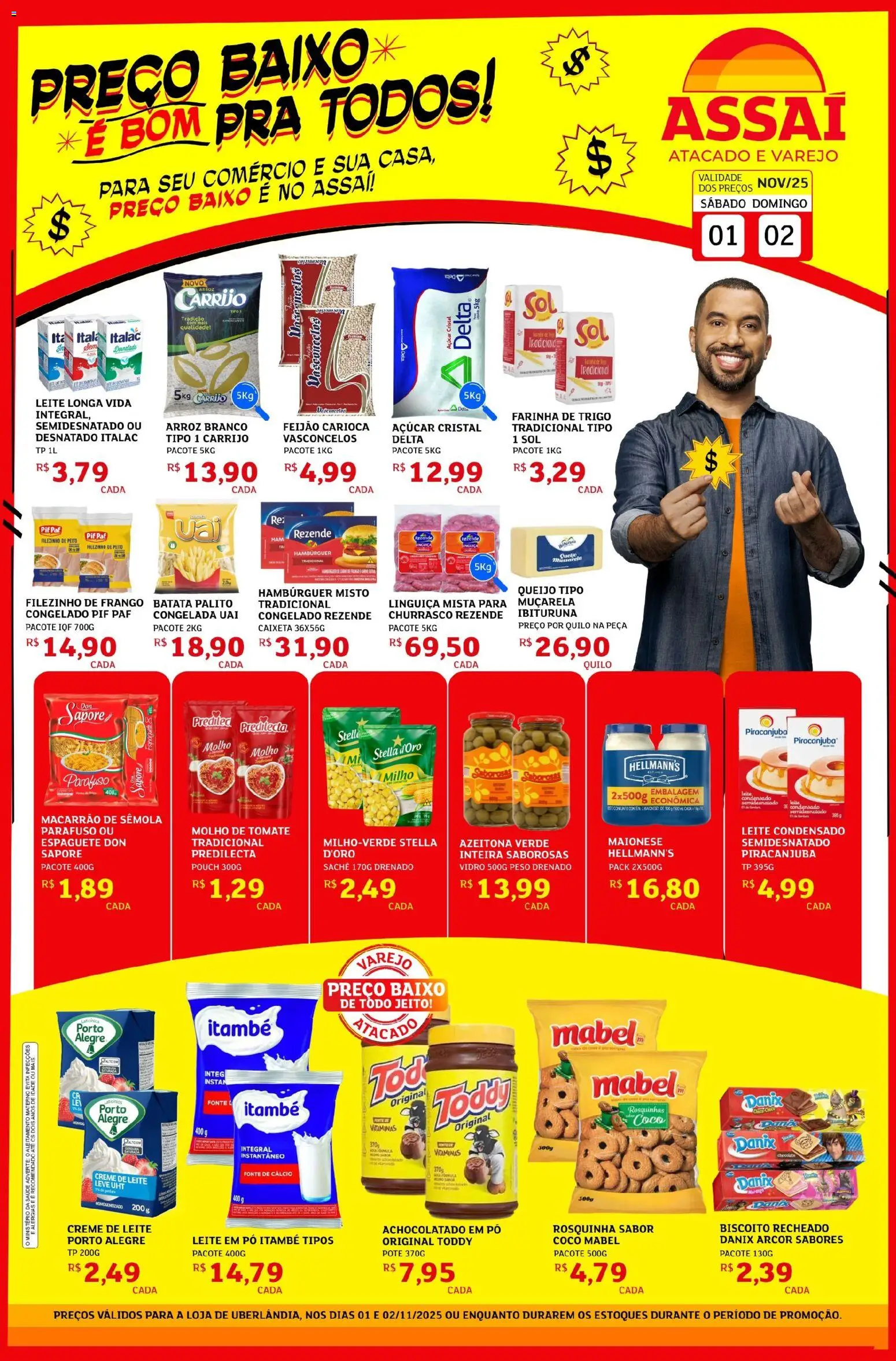 Pré-Visualização do folheto "Encarte - MG" da loja Assaí Atacadista válido a partir de 01/11/2025
