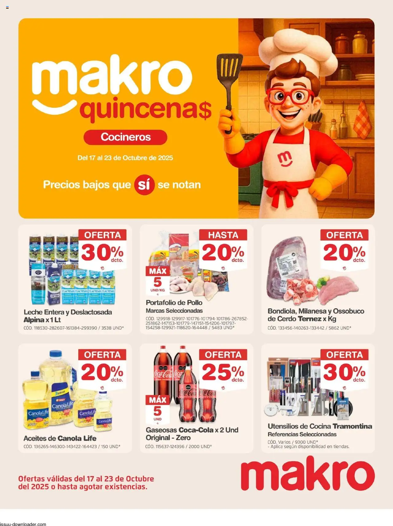 Makro Catálogo: 17/10/2025 - 23/10/2025 > Últimas Ofertas pagina numero 1