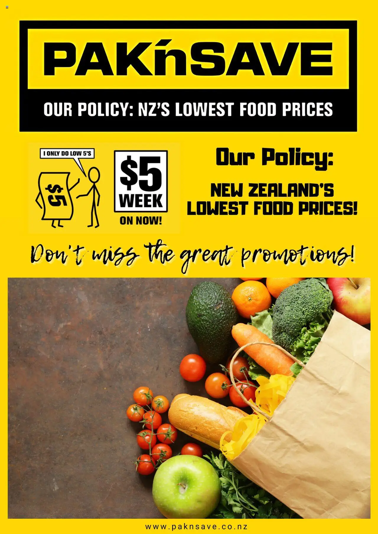 Catalogue Pak n Save catalogue valid from 6 Oct 2025 - page 1