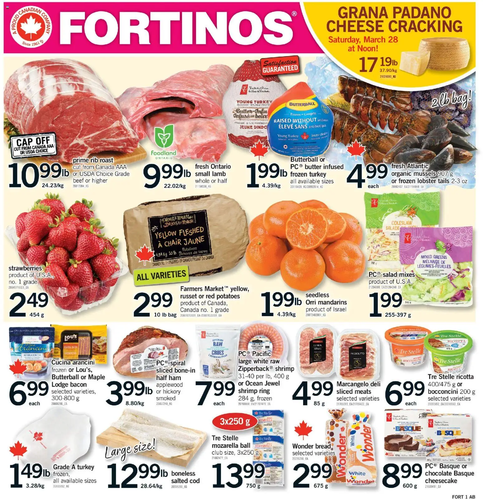 Preview of leaflet Fortinos weekly flyer - Stoney Creek from shop Fortinos is valid from Mar 26, 2026