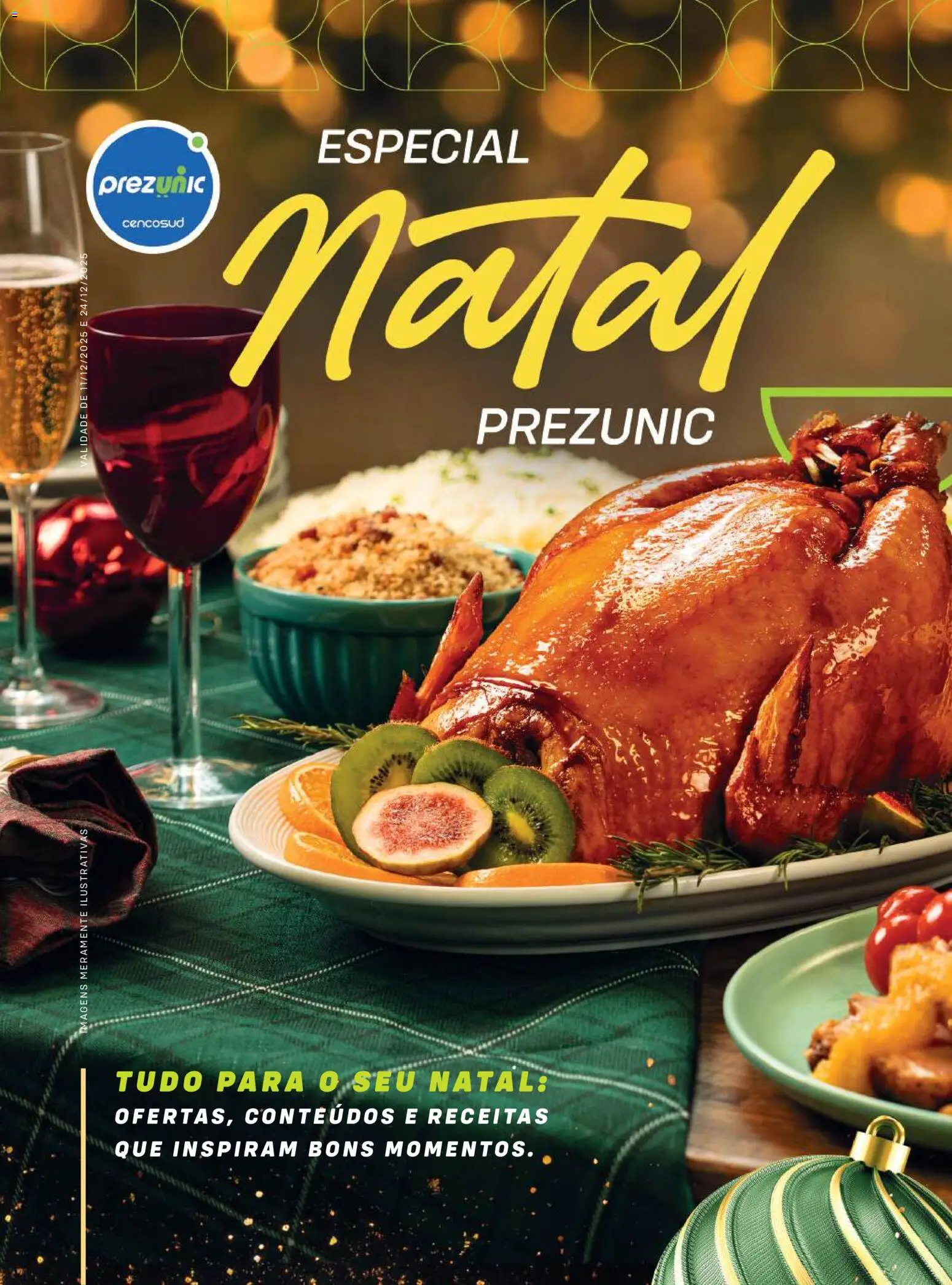 Pré-Visualização do folheto "Encarte Natal " da loja Prezunic válido a partir de 11/12/2025