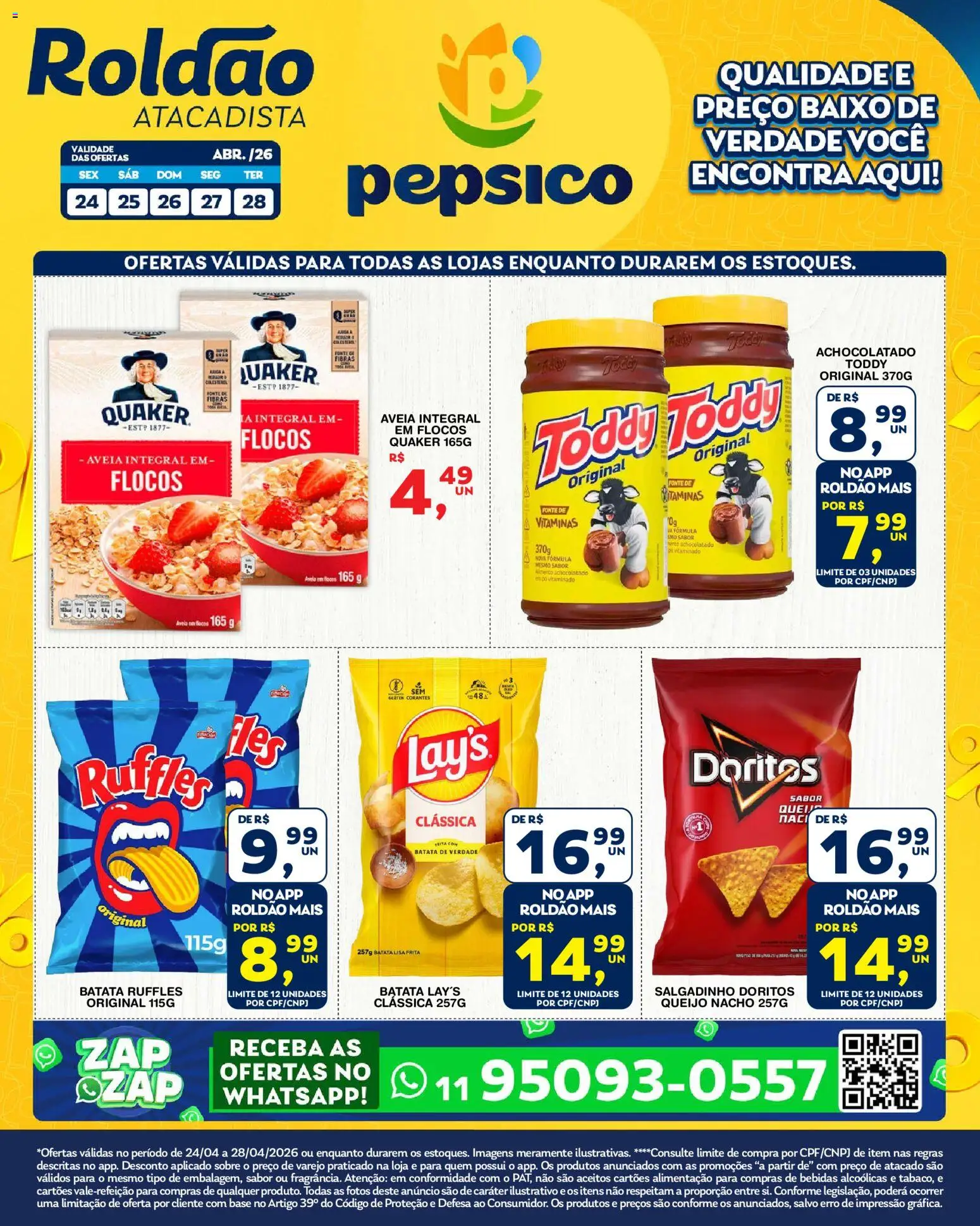 Pré-Visualização do folheto "Roldão ofertas Pepsico" da loja Roldão válido a partir de 24/04/2026