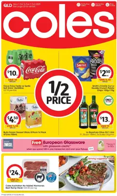Preview of catalogue Catalogue QLD from shop Coles valid 01/10/2025