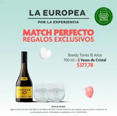Vista previa las ofertas de la tienda La Europea - Catálogo Promoción exclusiva desde el 26/01/2026 
