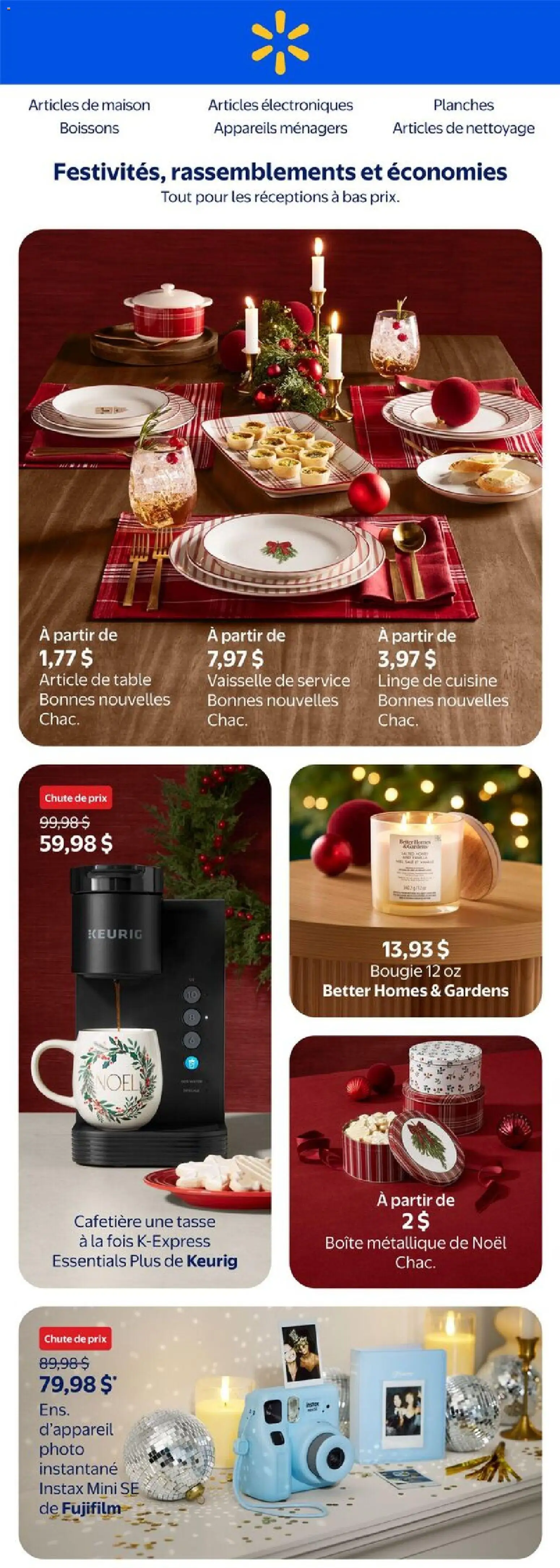 Preview of leaflet Livres de maison et de jardin from shop Walmart is valid from Nov 27, 2025