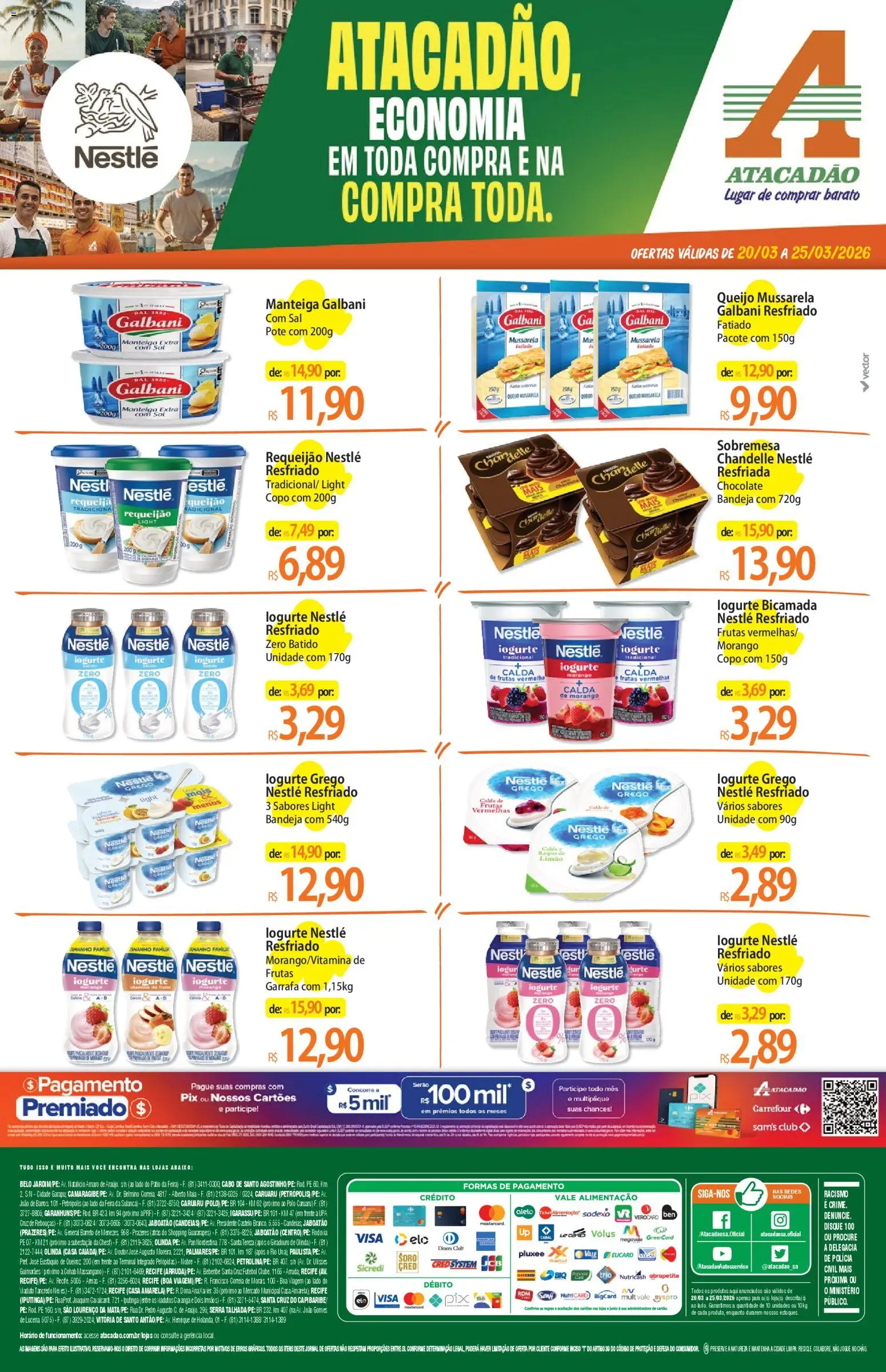 Pré-Visualização do folheto "Atacadão ofertas - PE" da loja Atacadão válido a partir de 20/03/2026