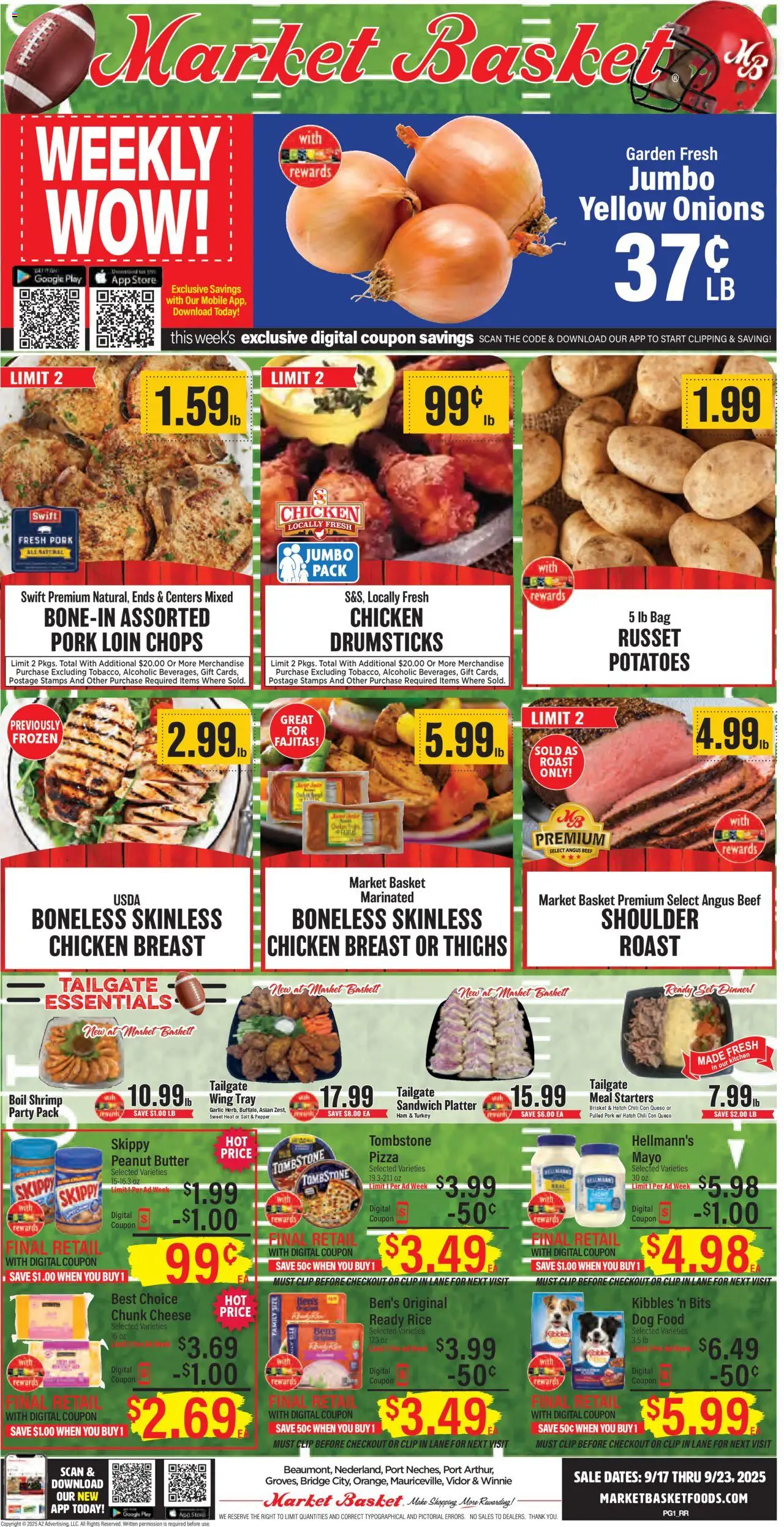 Market Basket Southeast Texas from 09/17/2025 - Flyer - Page number 1