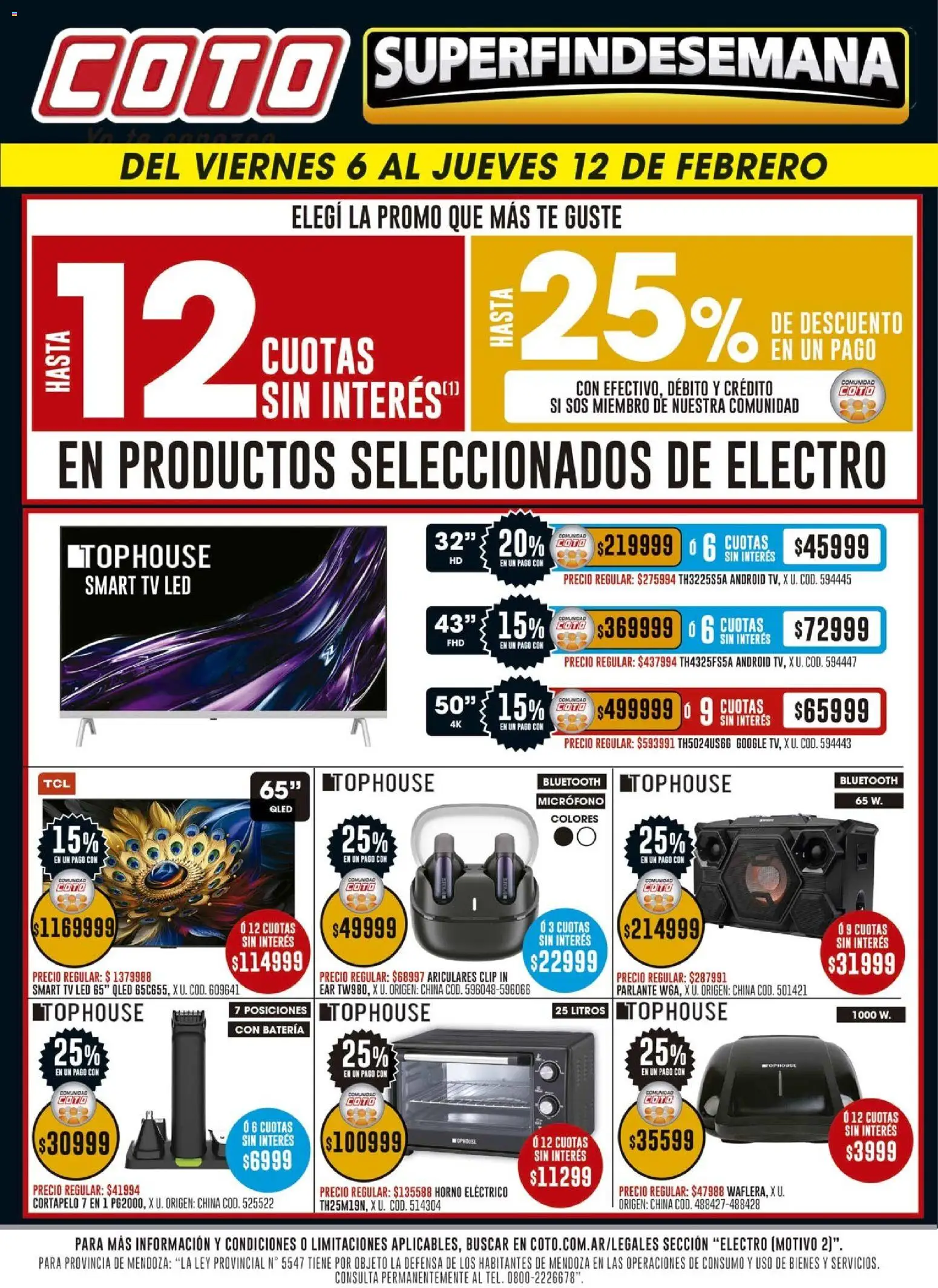 Vista previa del folleto de la tienda Coto válido desde el 06/02/2026 